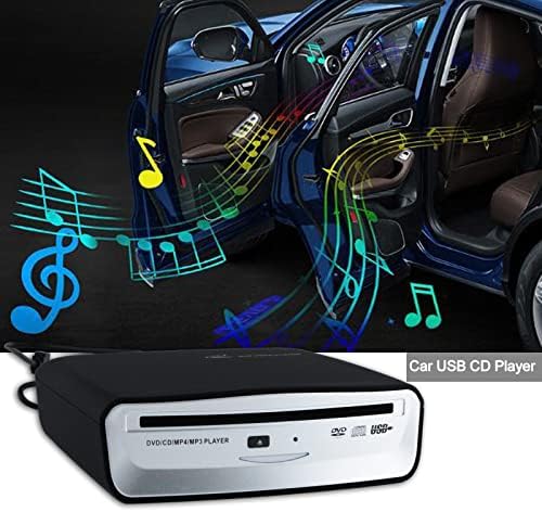 USB Външен Универсален Автомобилен CD плейър с USB-свързване на Портативен CD-плейър за автомобилна навигация Android