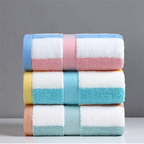 SLYNSW Голяма кърпа от 3 памучни тъкани за измиване на лицето, Домашно кърпа за мъже и жени, Меко водопоглощающее