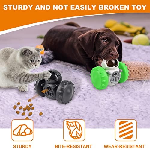 Играчка-Лакомство за малки кучета, Интерактивен Опаковка храна за домашни любимци CAISATEQ, Играчка-Пъзел, на Играчка-Бавно