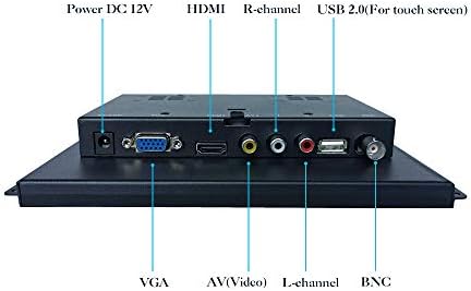 iChawk K080MT-ZYR2/8 инчов 1024x768 Fullview IPS HDMI VGA USB Power On Boot Метален Корпус Вградена Отворена Рамка